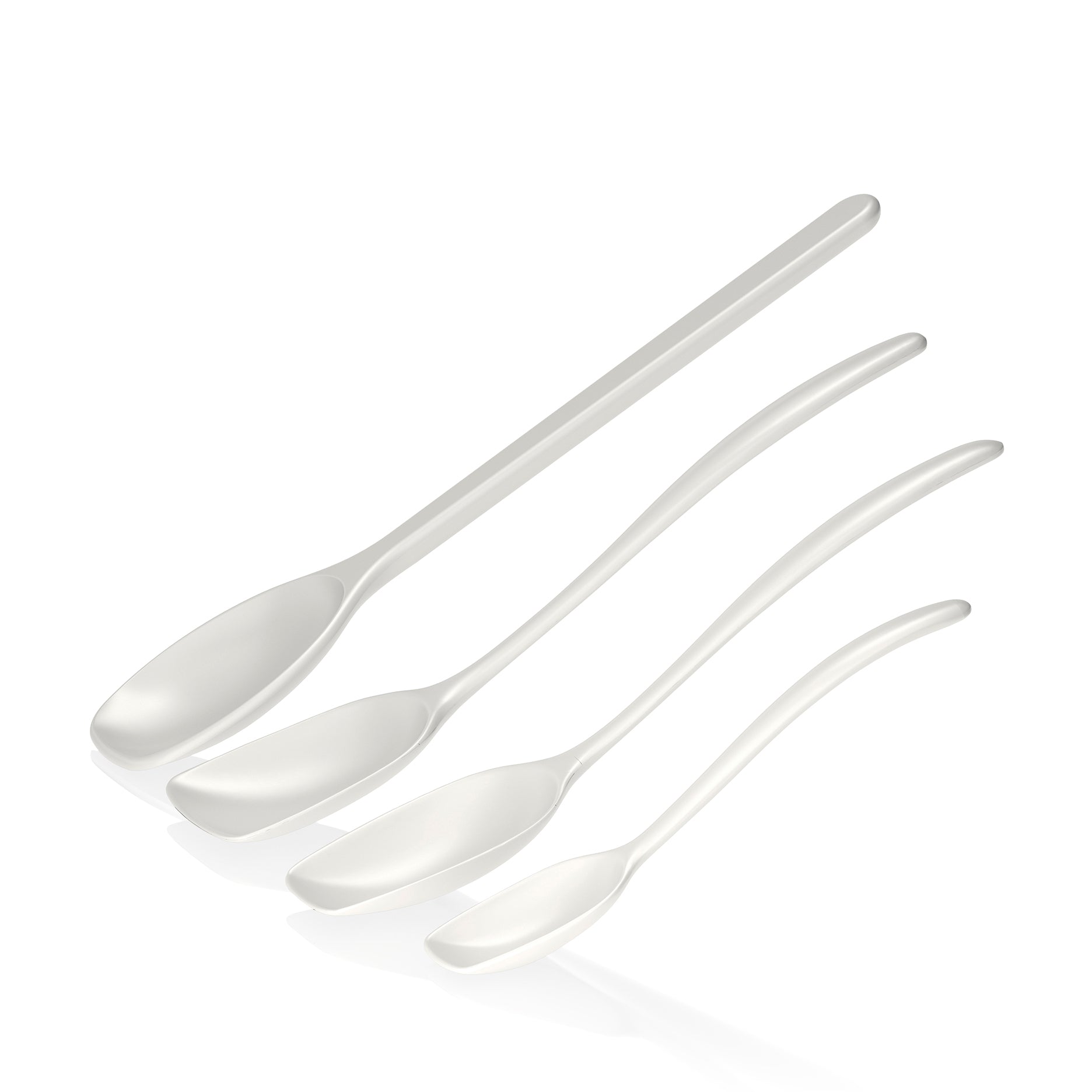 NEW Classic grydeskesæt 4 dele hvid